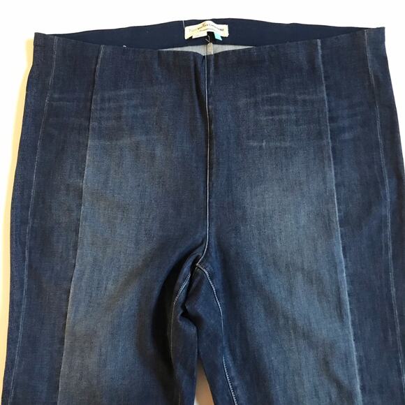 Pilcro Anthropologie Sz 24W High Rise Denim Jean Leggings Ankle Length NEW NWT - Picture 3 of 15